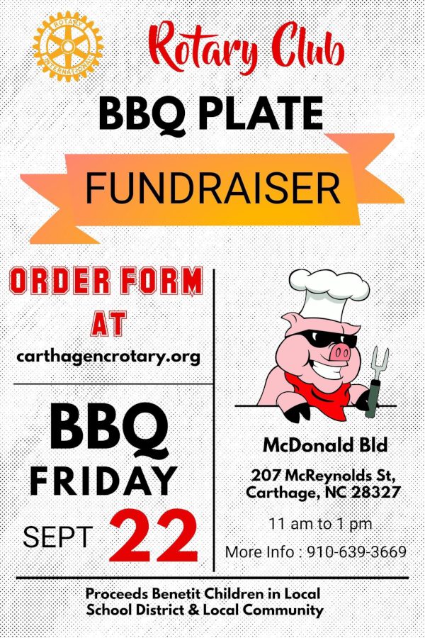 Carthage Rotary Club BBQ Plate Fundraiser | The Pines Times