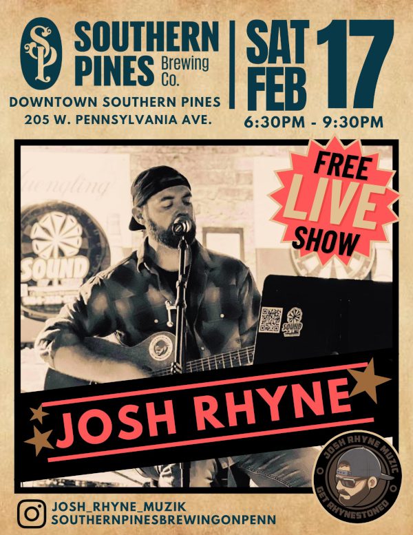 Live Music: Josh Rhyne | The Pines Times