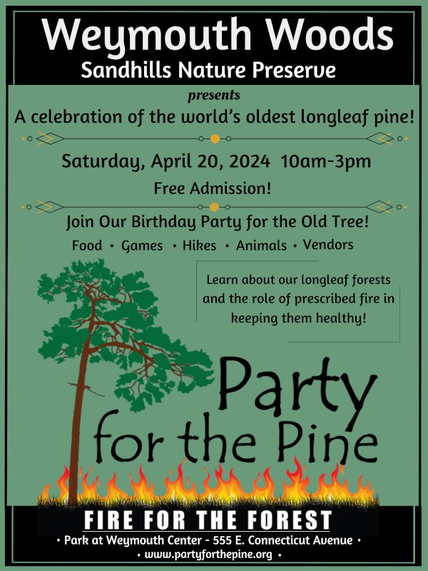 Weymouth Woods Party for the Pine 2024 The Pines Times